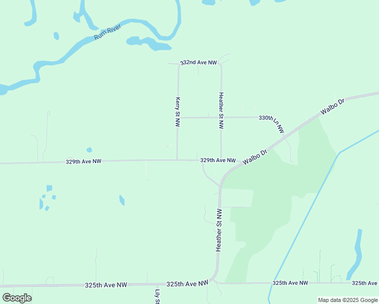 map of restaurants, bars, coffee shops, grocery stores, and more near 3125 329th Avenue Northwest in Cambridge