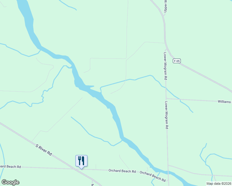 map of restaurants, bars, coffee shops, grocery stores, and more near 7855 North Black River Road in Cheboygan