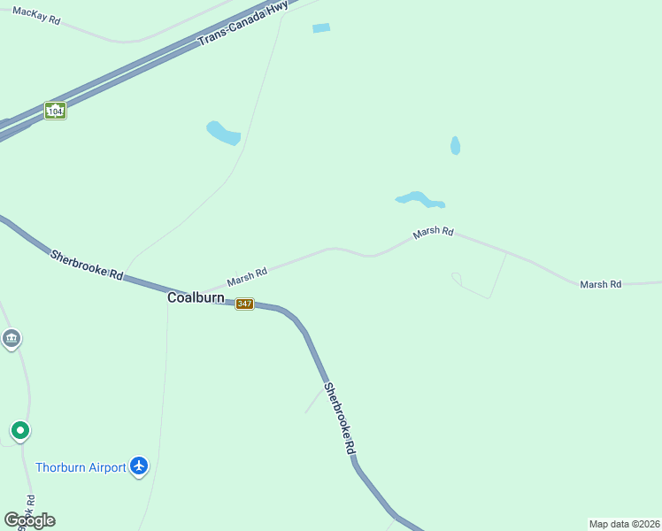 map of restaurants, bars, coffee shops, grocery stores, and more near 93 Marsh Road in New Glasgow