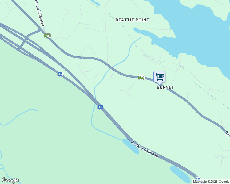 map of restaurants, bars, coffee shops, grocery stores, and more near 19 Chemin Mccarthy in Chelsea