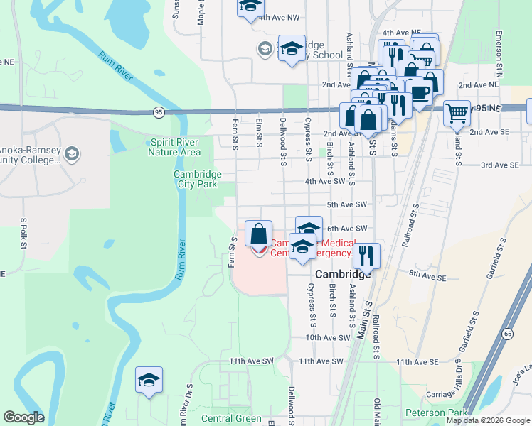 Walk Score Detail Map