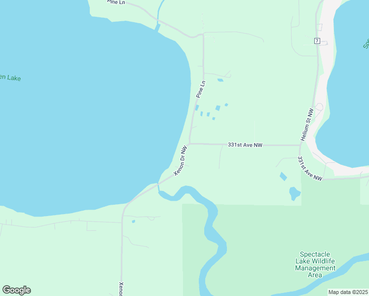 map of restaurants, bars, coffee shops, grocery stores, and more near 33075 Xenon Drive Northwest in Princeton