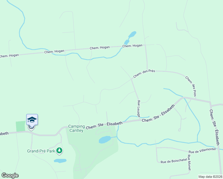 map of restaurants, bars, coffee shops, grocery stores, and more near 132 Chemin des Prés in Cantley