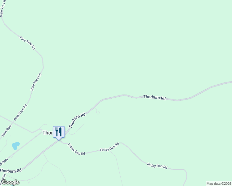 map of restaurants, bars, coffee shops, grocery stores, and more near Thorburn Road in Pictou County