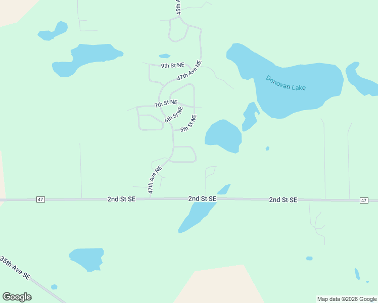 map of restaurants, bars, coffee shops, grocery stores, and more near 4756 4th Street Loop Northeast in St. Cloud