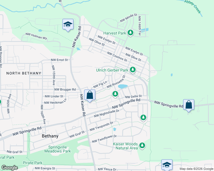 map of restaurants, bars, coffee shops, grocery stores, and more near 6983 Northwest Eleanor Avenue in Portland