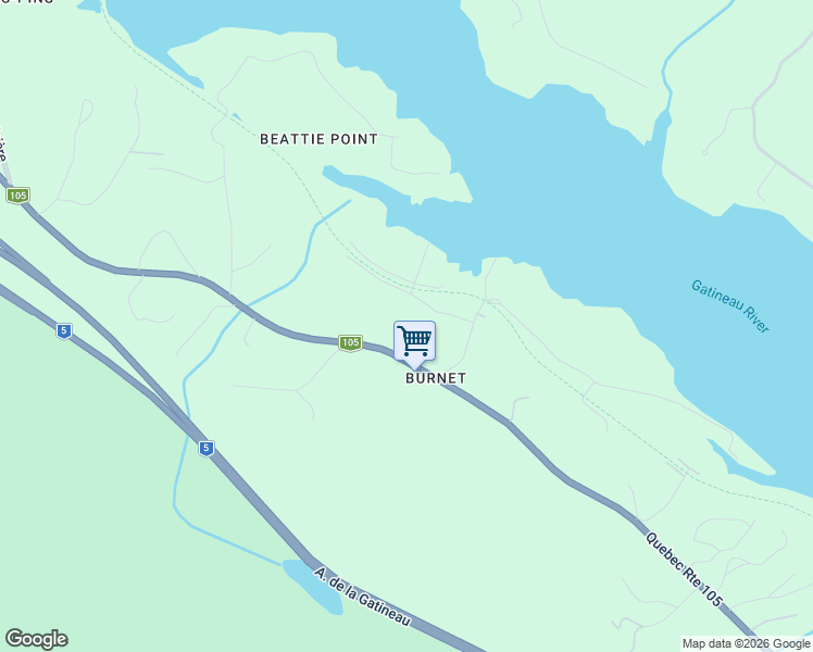 map of restaurants, bars, coffee shops, grocery stores, and more near 1328 Route 105 in Chelsea