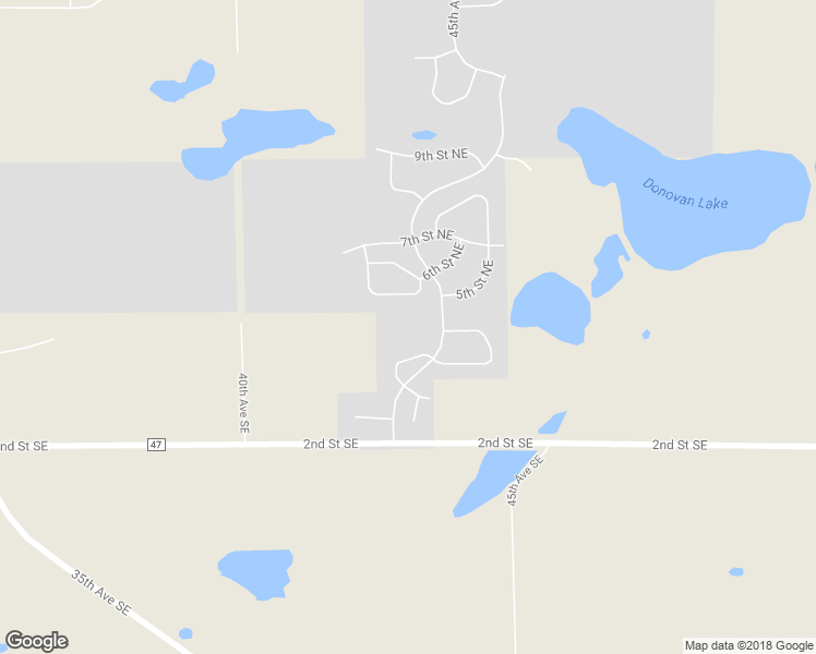 map of restaurants, bars, coffee shops, grocery stores, and more near 401 47th Avenue Northeast in St. Cloud