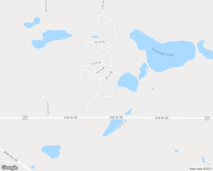 map of restaurants, bars, coffee shops, grocery stores, and more near 4756 4th Street Loop Northeast in St. Cloud