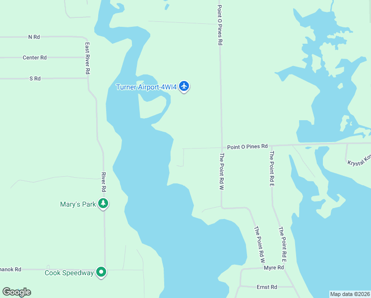 map of restaurants, bars, coffee shops, grocery stores, and more near 10378 Point O' Pines Road West in Tomahawk
