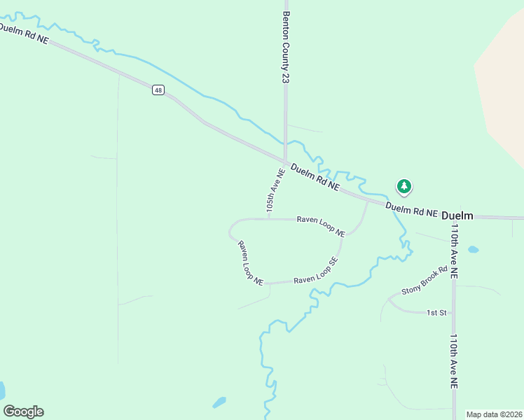 map of restaurants, bars, coffee shops, grocery stores, and more near 10485 Raven Loop Northeast in Foley
