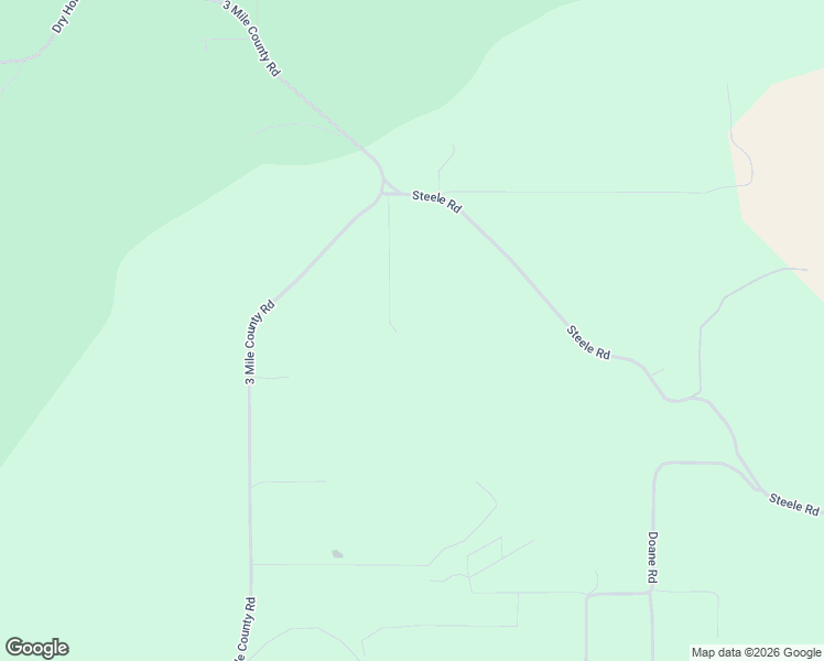 map of restaurants, bars, coffee shops, grocery stores, and more near Stack Road in The Dalles