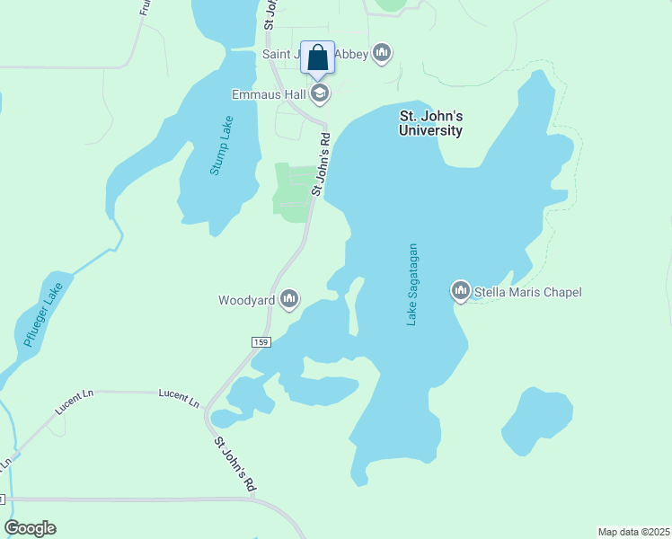 map of restaurants, bars, coffee shops, grocery stores, and more near in St Joseph