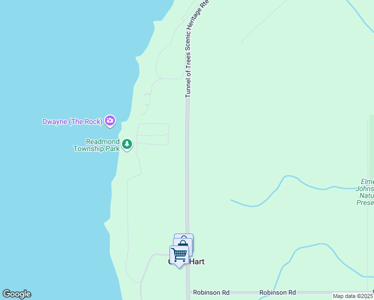 map of restaurants, bars, coffee shops, grocery stores, and more near 1520 Highway 119 in Harbor Springs