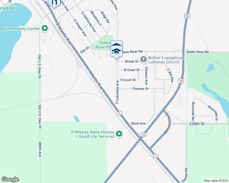 map of restaurants, bars, coffee shops, grocery stores, and more near 209 State Highway 9 in Morris