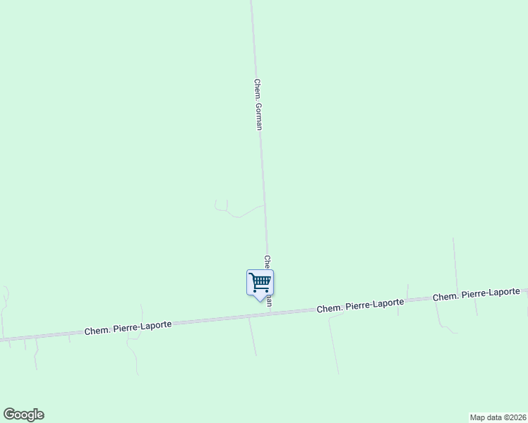 map of restaurants, bars, coffee shops, grocery stores, and more near 449 Chemin Gorman in L'Ange-Gardien