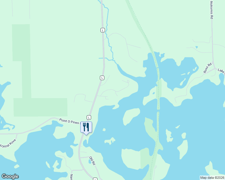 map of restaurants, bars, coffee shops, grocery stores, and more near Deertrail Rd in Oneida