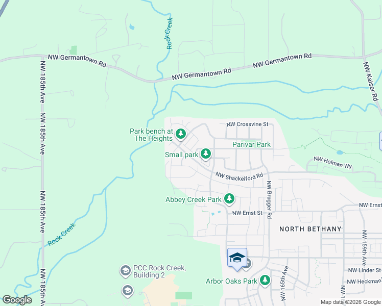 map of restaurants, bars, coffee shops, grocery stores, and more near 7806 Northwest Sitka Terrace in Portland