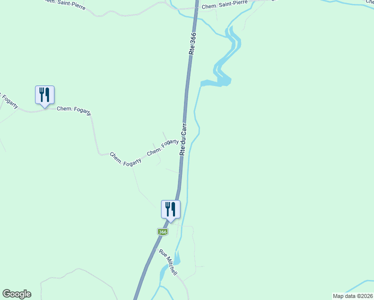 map of restaurants, bars, coffee shops, grocery stores, and more near 1977 Route du Carrefour in Val-des-Monts