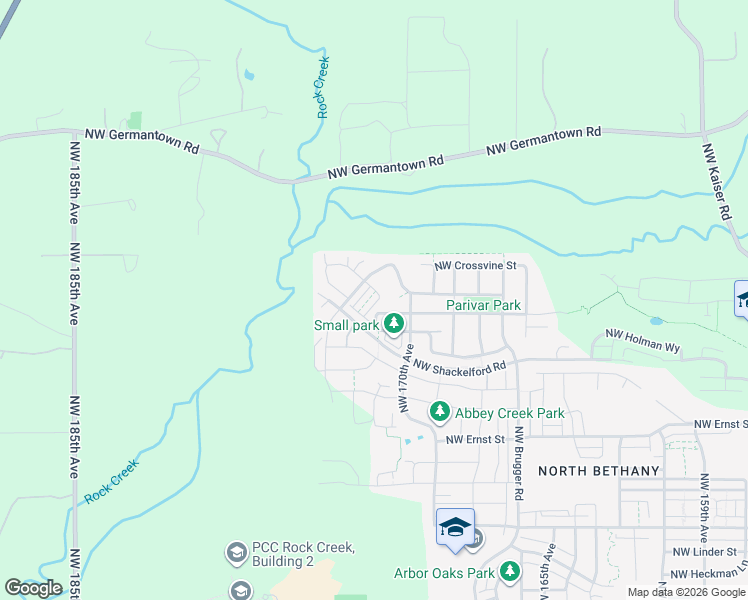 map of restaurants, bars, coffee shops, grocery stores, and more near 7803 Northwest Spirea Street in Portland