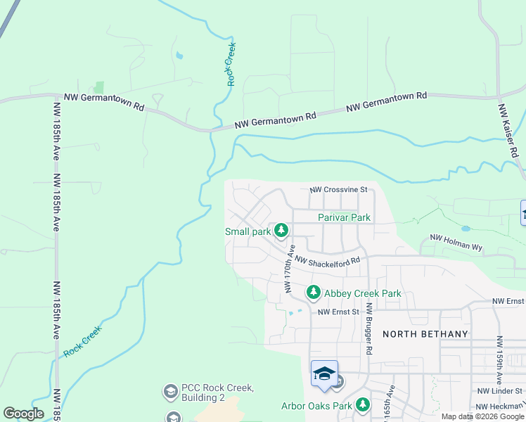 map of restaurants, bars, coffee shops, grocery stores, and more near 7806 Northwest Sitka Terrace in Portland