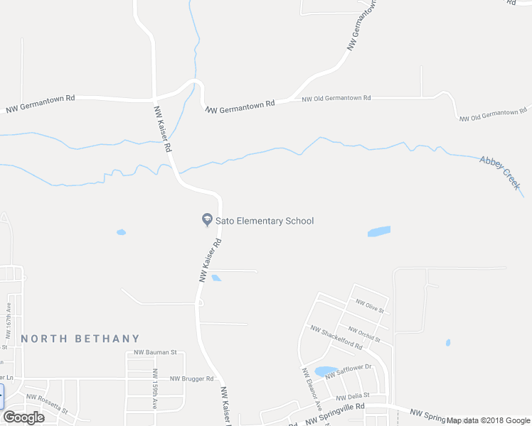 map of restaurants, bars, coffee shops, grocery stores, and more near 7800 Northwest Kaiser Road in Portland