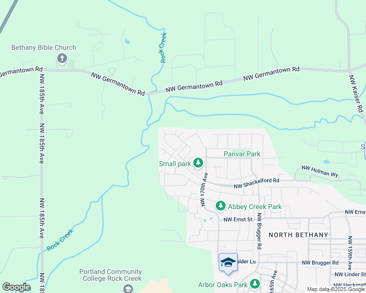 map of restaurants, bars, coffee shops, grocery stores, and more near 7852 Northwest Catalpa Street in Portland