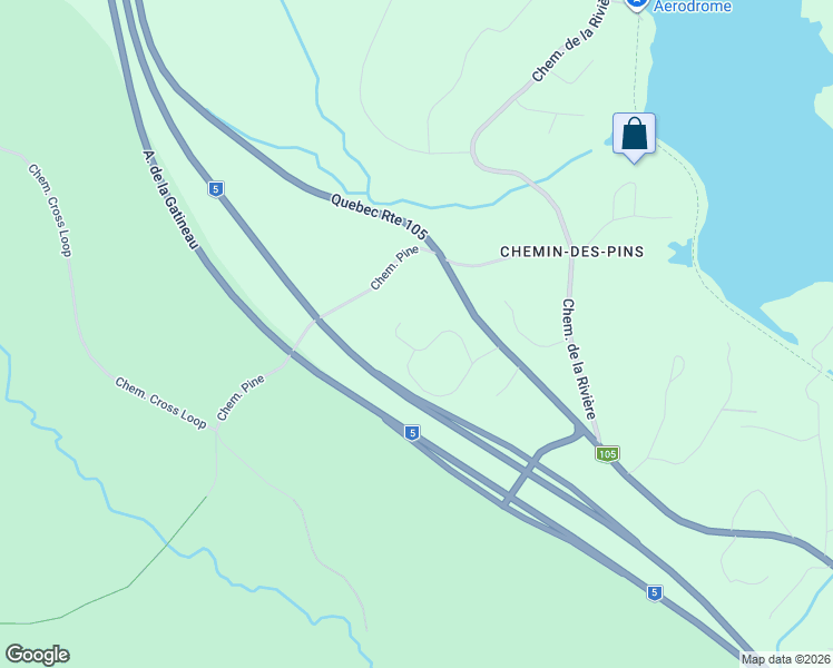 map of restaurants, bars, coffee shops, grocery stores, and more near 16 Chemin Inook in Chelsea