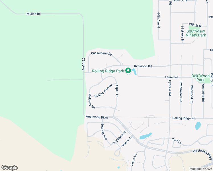 map of restaurants, bars, coffee shops, grocery stores, and more near 1556 Mulberry Road in St. Cloud