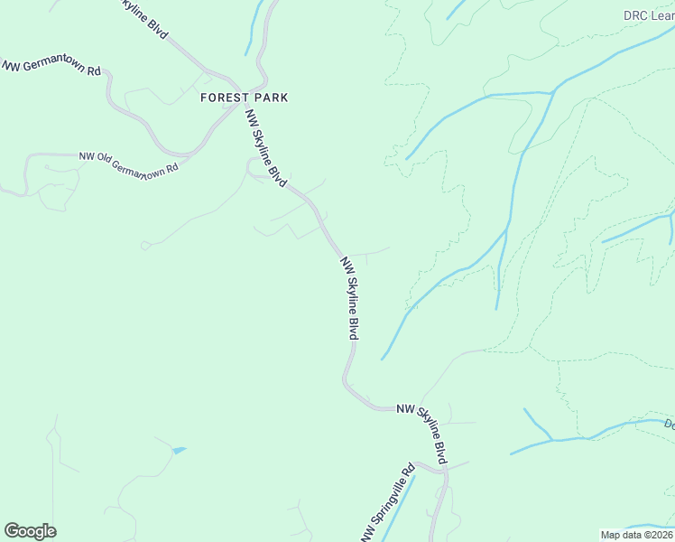 map of restaurants, bars, coffee shops, grocery stores, and more near 7625 Northwest Skyline Boulevard in Portland