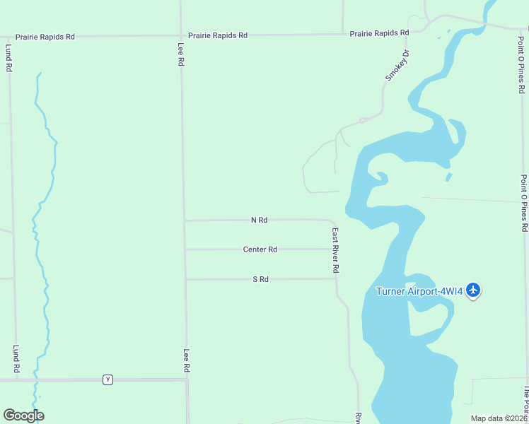 map of restaurants, bars, coffee shops, grocery stores, and more near 10378 North Road in Tomahawk