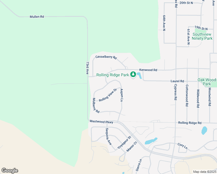 map of restaurants, bars, coffee shops, grocery stores, and more near 1556 Mulberry Road in St. Cloud