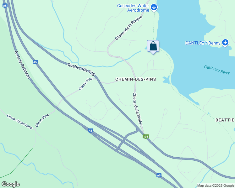 map of restaurants, bars, coffee shops, grocery stores, and more near 16 Chemin Hillcrest in Chelsea
