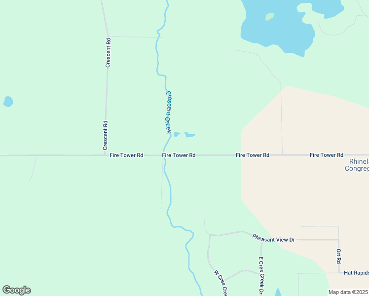 map of restaurants, bars, coffee shops, grocery stores, and more near 6670 Fire Tower Road in Rhinelander