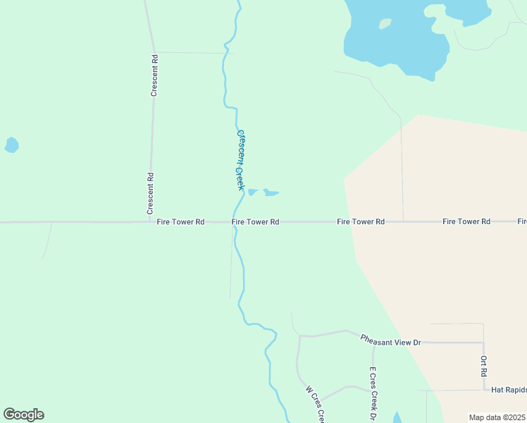 map of restaurants, bars, coffee shops, grocery stores, and more near 6670 Fire Tower Road in Rhinelander