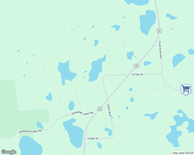 map of restaurants, bars, coffee shops, grocery stores, and more near 31437 163rd Avenue in Avon