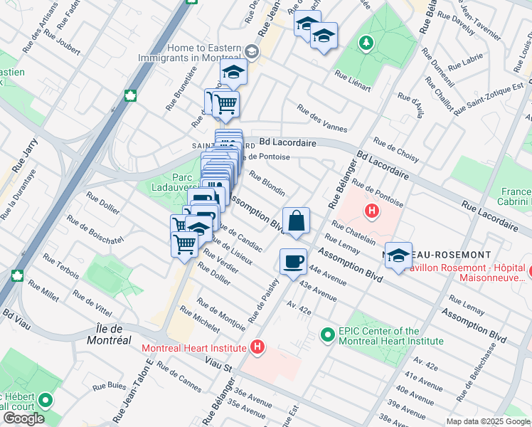 7157 Boulevard de l'Assomption, Montréal QC Walk Score