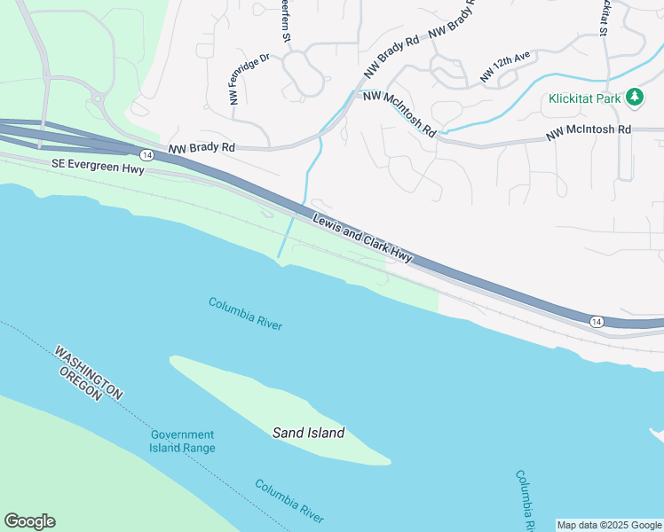 map of restaurants, bars, coffee shops, grocery stores, and more near 4910 Southwest 5th Avenue in Camas
