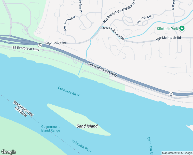 map of restaurants, bars, coffee shops, grocery stores, and more near 4910 Southwest 5th Avenue in Camas