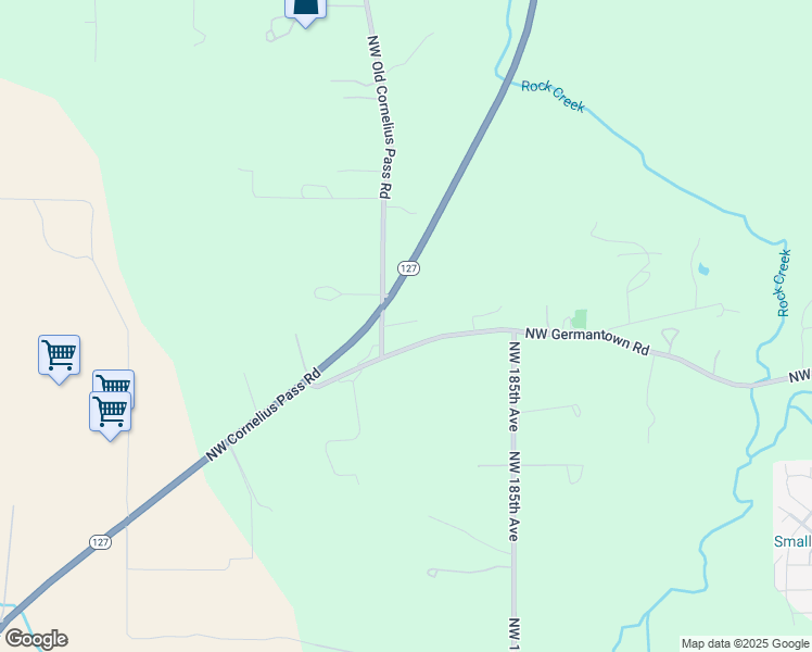 map of restaurants, bars, coffee shops, grocery stores, and more near 8550 Northwest Old Cornelius Pass Road in Hillsboro