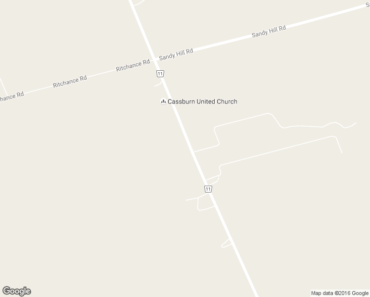 map of restaurants, bars, coffee shops, grocery stores, and more near 1885 Cassburn Road in L'Orignal