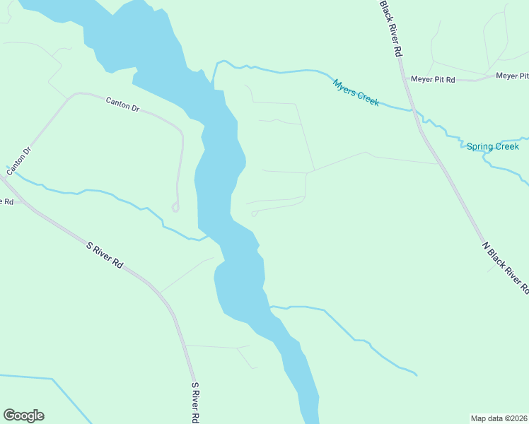 map of restaurants, bars, coffee shops, grocery stores, and more near 8597 Swan Pointe Drive in Cheboygan