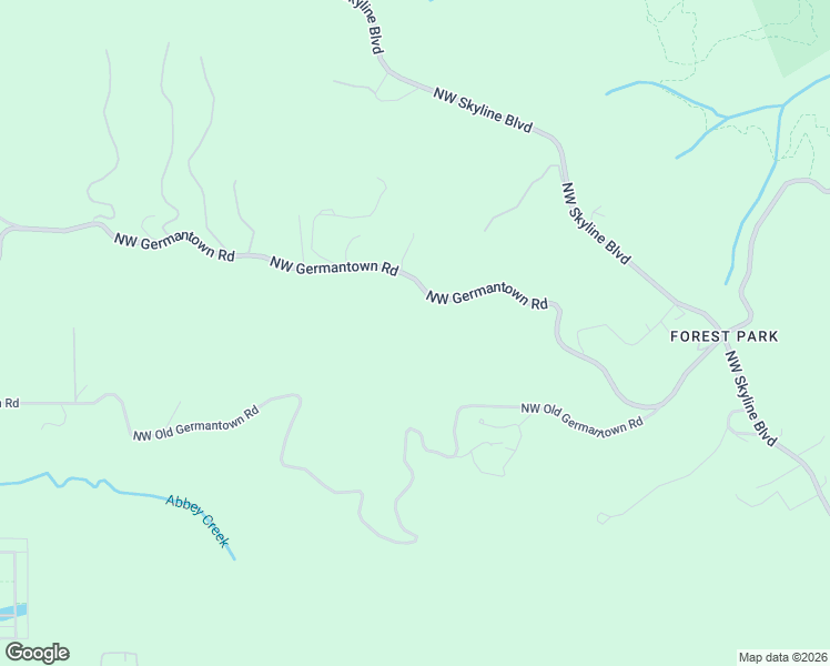 map of restaurants, bars, coffee shops, grocery stores, and more near 13020 Northwest Germantown Road in Portland