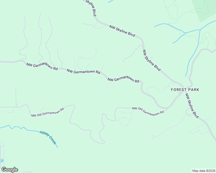 map of restaurants, bars, coffee shops, grocery stores, and more near 13020 Northwest Germantown Road in Portland