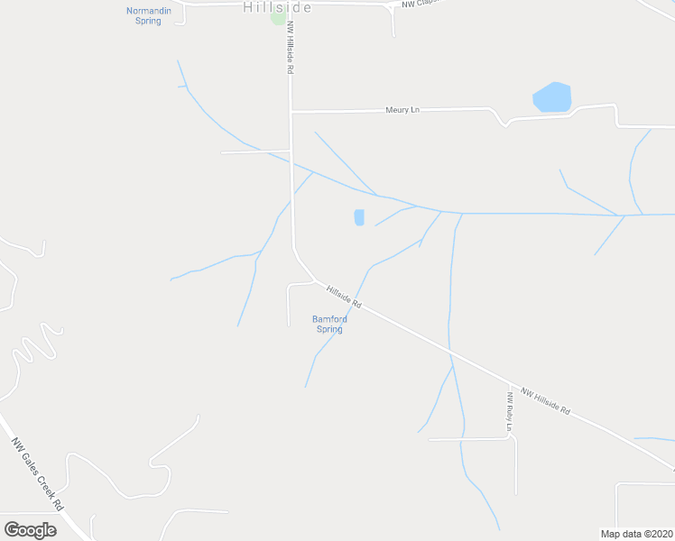 map of restaurants, bars, coffee shops, grocery stores, and more near 49331 Northwest Hillside Road in Forest Grove