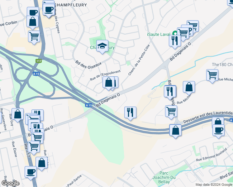 2275 Boulevard Dagenais Ouest, Laval QC Walk Score