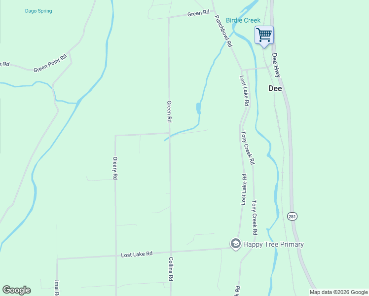 map of restaurants, bars, coffee shops, grocery stores, and more near 4515 Oleary Road in Hood River