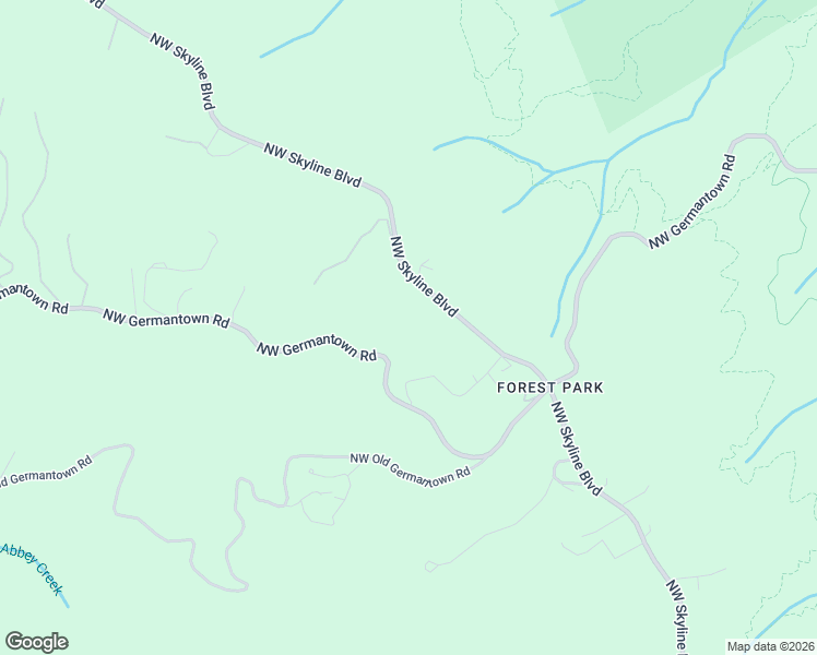 map of restaurants, bars, coffee shops, grocery stores, and more near 12505 Northwest Germantown Road in Portland