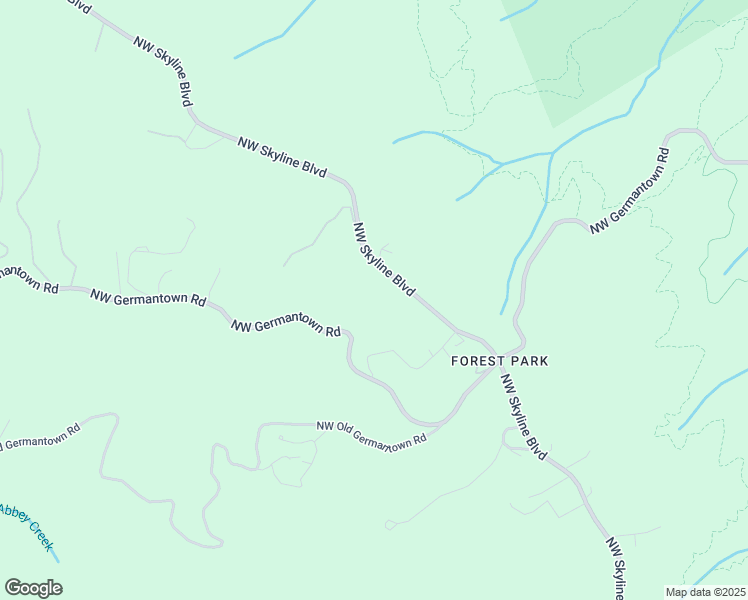 map of restaurants, bars, coffee shops, grocery stores, and more near 12505 Northwest Germantown Road in Portland