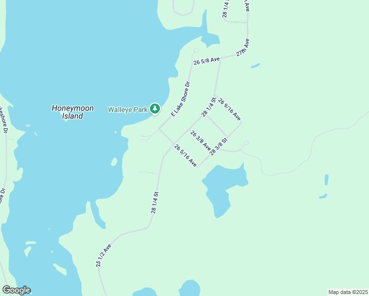 map of restaurants, bars, coffee shops, grocery stores, and more near 2828 26 5/16 Avenue in Birchwood